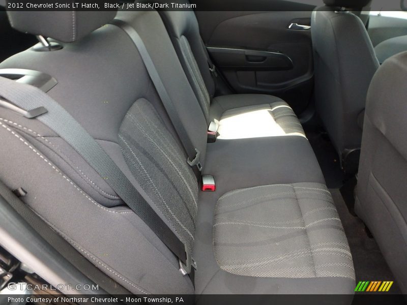 Black / Jet Black/Dark Titanium 2012 Chevrolet Sonic LT Hatch