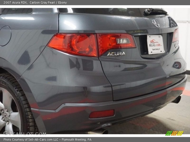 Carbon Gray Pearl / Ebony 2007 Acura RDX