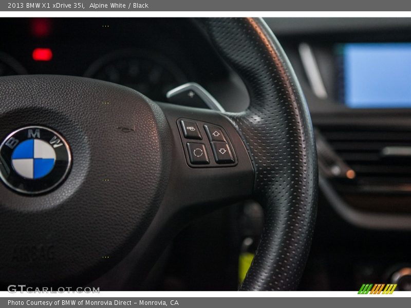 Alpine White / Black 2013 BMW X1 xDrive 35i