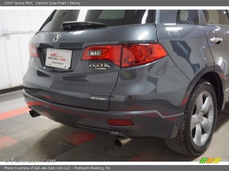 Carbon Gray Pearl / Ebony 2007 Acura RDX