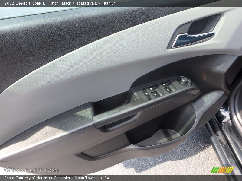 Black / Jet Black/Dark Titanium 2012 Chevrolet Sonic LT Hatch