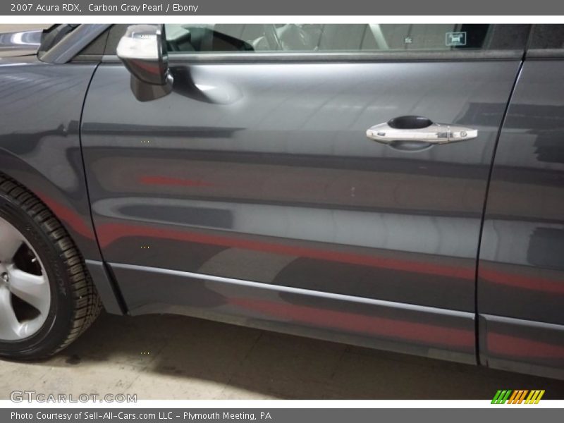 Carbon Gray Pearl / Ebony 2007 Acura RDX