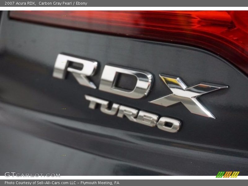 Carbon Gray Pearl / Ebony 2007 Acura RDX