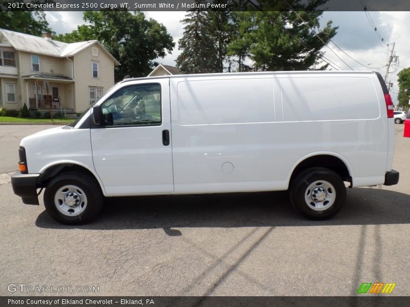 Summit White / Medium Pewter 2017 Chevrolet Express 2500 Cargo WT