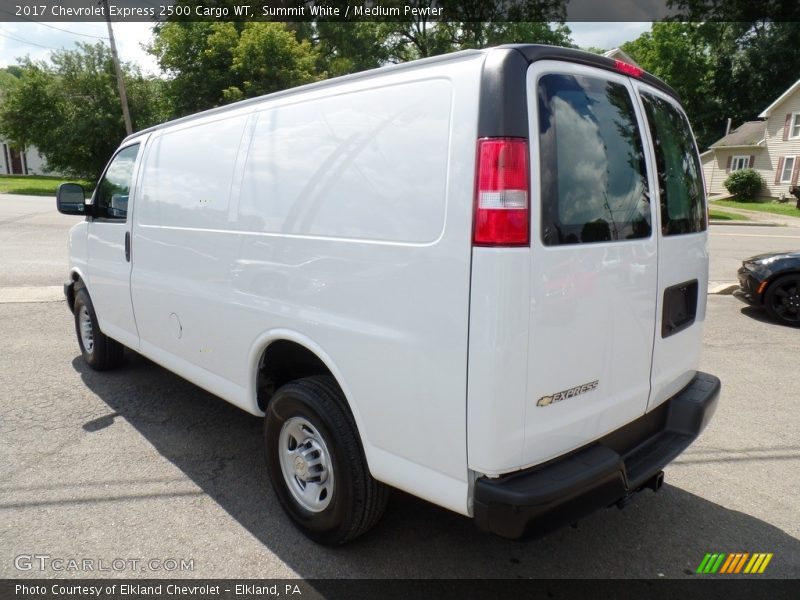 Summit White / Medium Pewter 2017 Chevrolet Express 2500 Cargo WT
