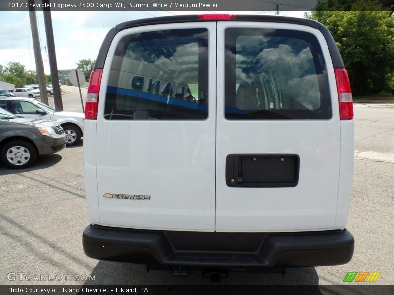 Summit White / Medium Pewter 2017 Chevrolet Express 2500 Cargo WT