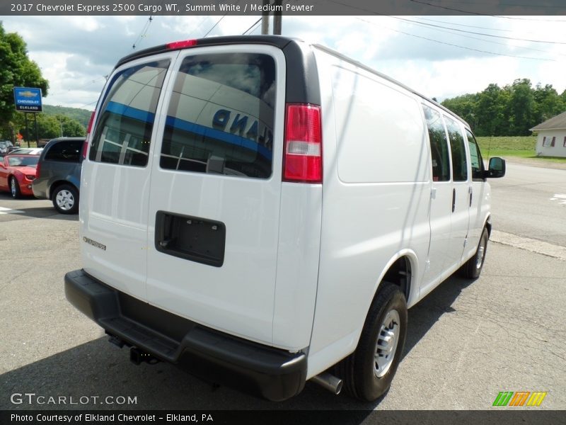 Summit White / Medium Pewter 2017 Chevrolet Express 2500 Cargo WT