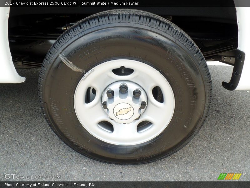 Summit White / Medium Pewter 2017 Chevrolet Express 2500 Cargo WT