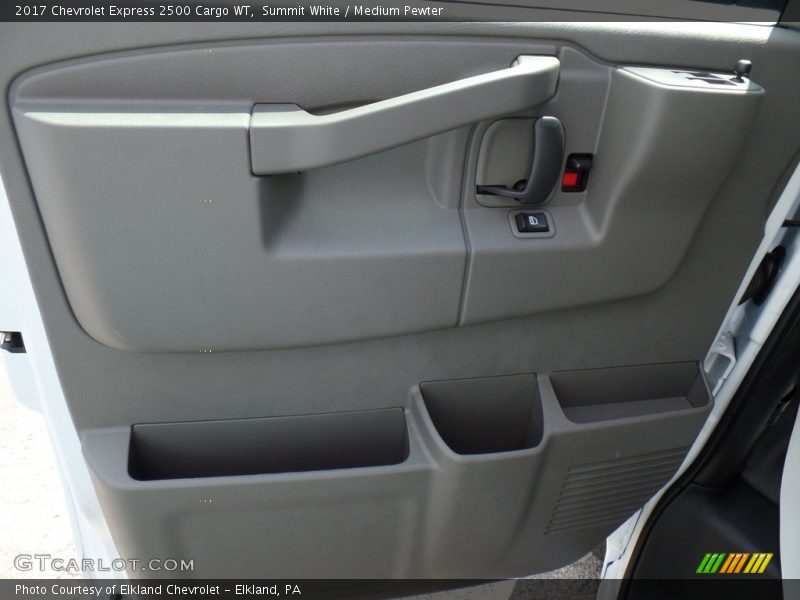 Summit White / Medium Pewter 2017 Chevrolet Express 2500 Cargo WT