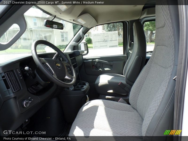 Summit White / Medium Pewter 2017 Chevrolet Express 2500 Cargo WT
