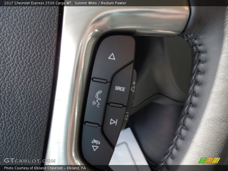 Summit White / Medium Pewter 2017 Chevrolet Express 2500 Cargo WT