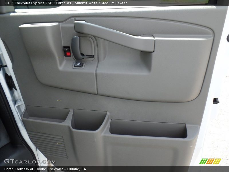 Summit White / Medium Pewter 2017 Chevrolet Express 2500 Cargo WT