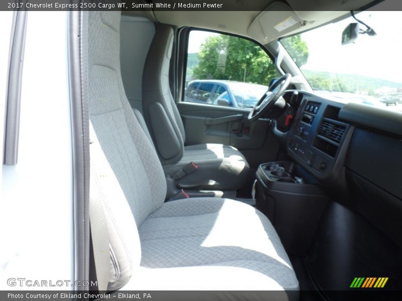Summit White / Medium Pewter 2017 Chevrolet Express 2500 Cargo WT