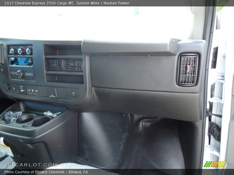 Summit White / Medium Pewter 2017 Chevrolet Express 2500 Cargo WT