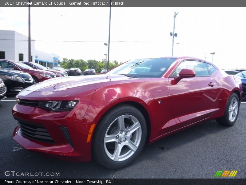 Garnet Red Tintcoat / Jet Black 2017 Chevrolet Camaro LT Coupe