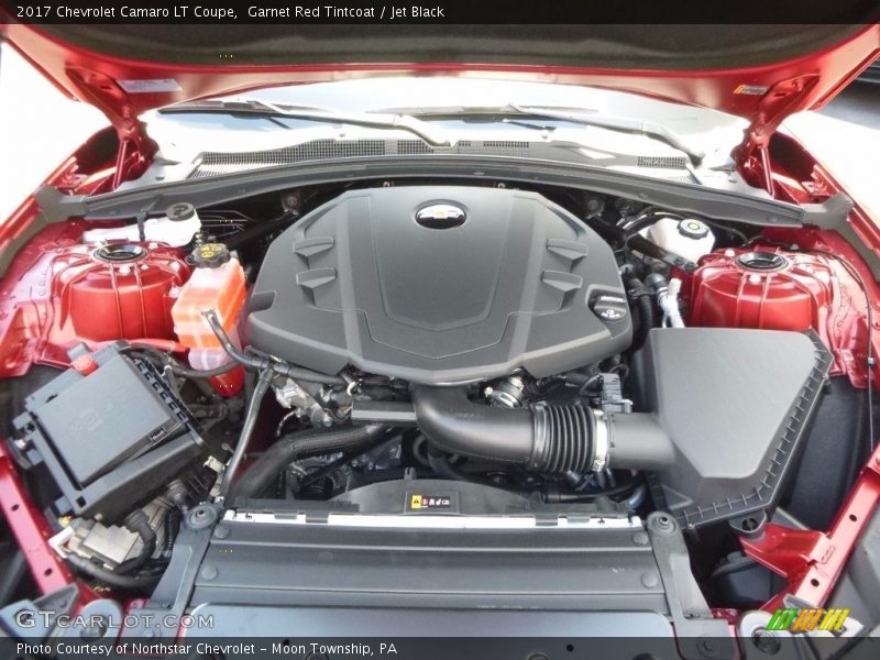 Garnet Red Tintcoat / Jet Black 2017 Chevrolet Camaro LT Coupe