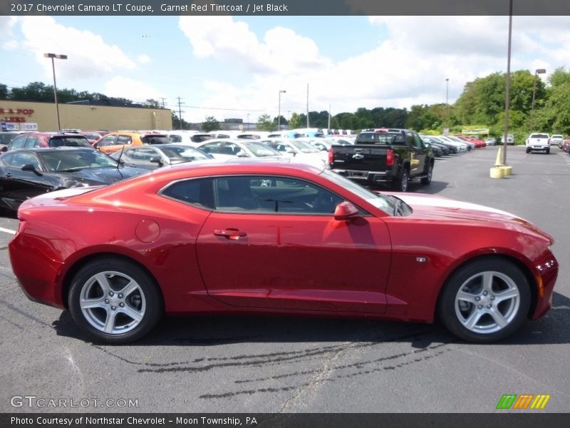 Garnet Red Tintcoat / Jet Black 2017 Chevrolet Camaro LT Coupe