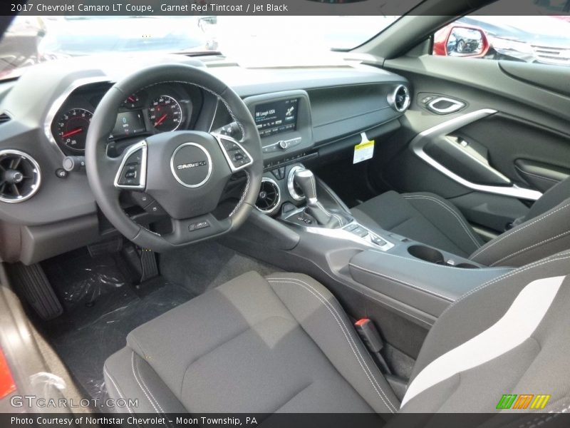 Garnet Red Tintcoat / Jet Black 2017 Chevrolet Camaro LT Coupe