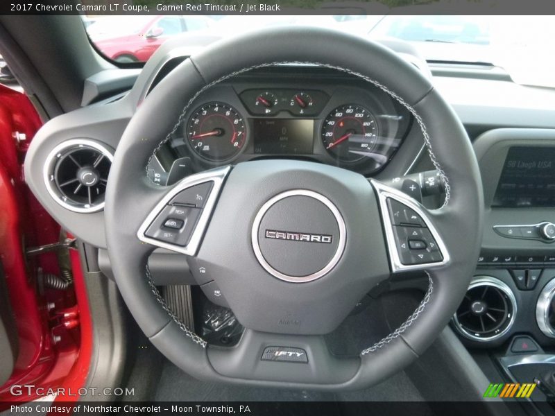 Garnet Red Tintcoat / Jet Black 2017 Chevrolet Camaro LT Coupe