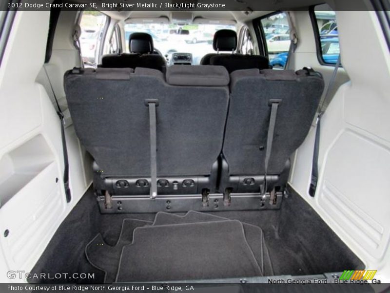Bright Silver Metallic / Black/Light Graystone 2012 Dodge Grand Caravan SE