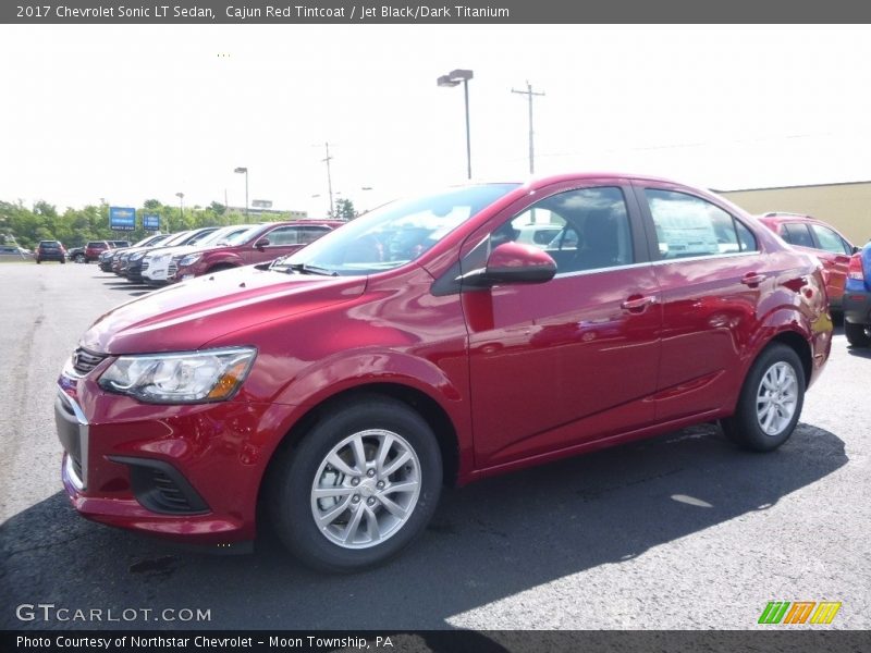 Front 3/4 View of 2017 Sonic LT Sedan