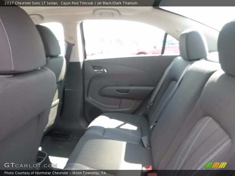 Cajun Red Tintcoat / Jet Black/Dark Titanium 2017 Chevrolet Sonic LT Sedan