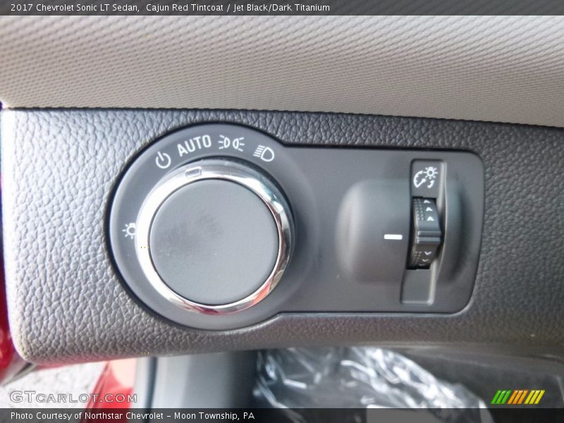 Cajun Red Tintcoat / Jet Black/Dark Titanium 2017 Chevrolet Sonic LT Sedan