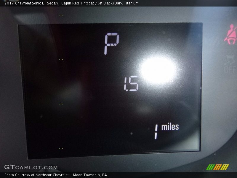 Cajun Red Tintcoat / Jet Black/Dark Titanium 2017 Chevrolet Sonic LT Sedan