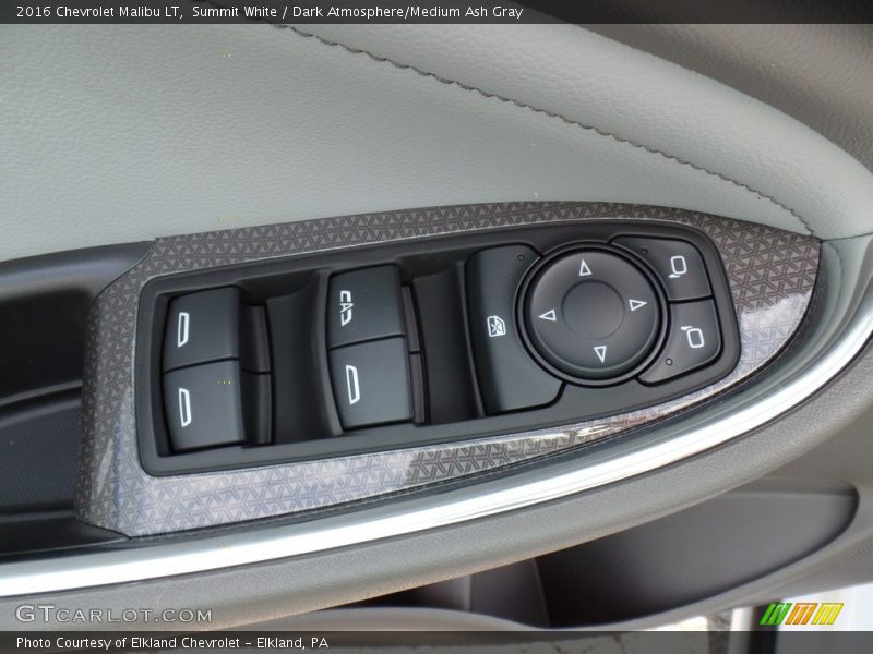 Summit White / Dark Atmosphere/Medium Ash Gray 2016 Chevrolet Malibu LT