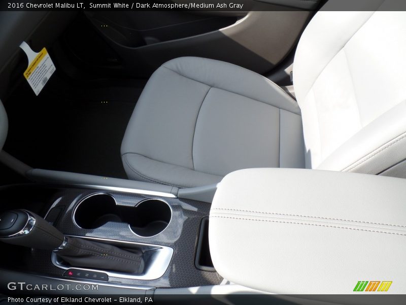 Summit White / Dark Atmosphere/Medium Ash Gray 2016 Chevrolet Malibu LT