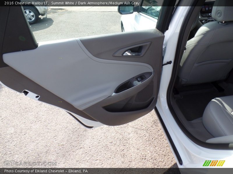 Summit White / Dark Atmosphere/Medium Ash Gray 2016 Chevrolet Malibu LT