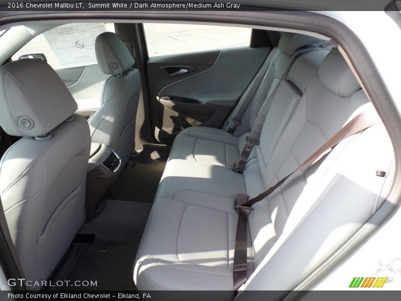Summit White / Dark Atmosphere/Medium Ash Gray 2016 Chevrolet Malibu LT