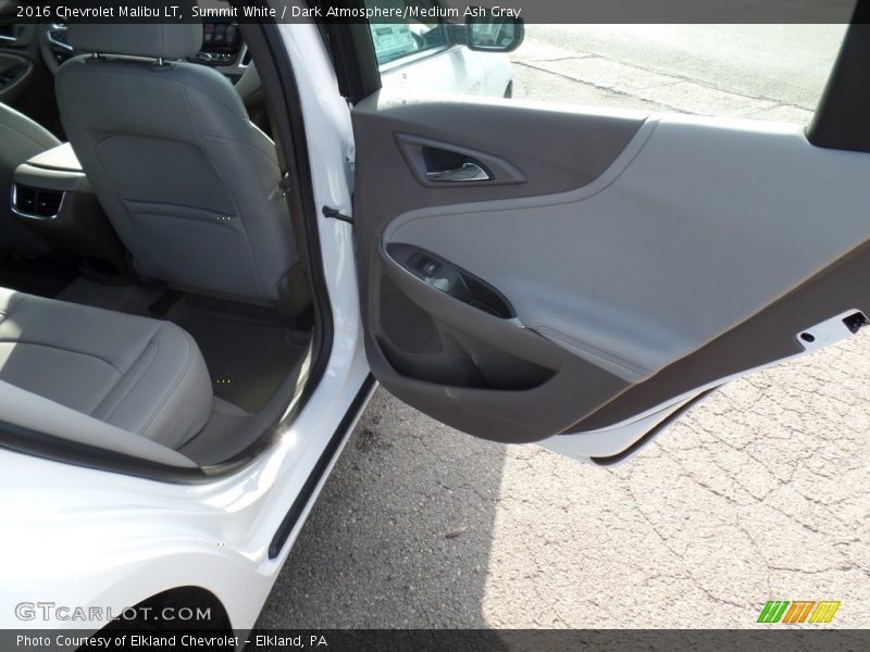 Summit White / Dark Atmosphere/Medium Ash Gray 2016 Chevrolet Malibu LT