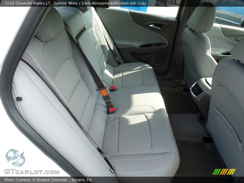 Summit White / Dark Atmosphere/Medium Ash Gray 2016 Chevrolet Malibu LT