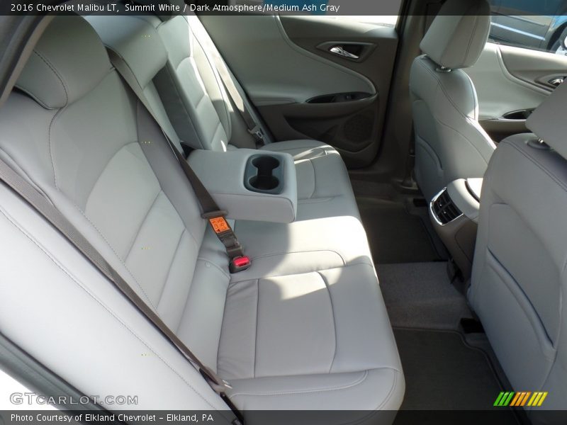 Summit White / Dark Atmosphere/Medium Ash Gray 2016 Chevrolet Malibu LT