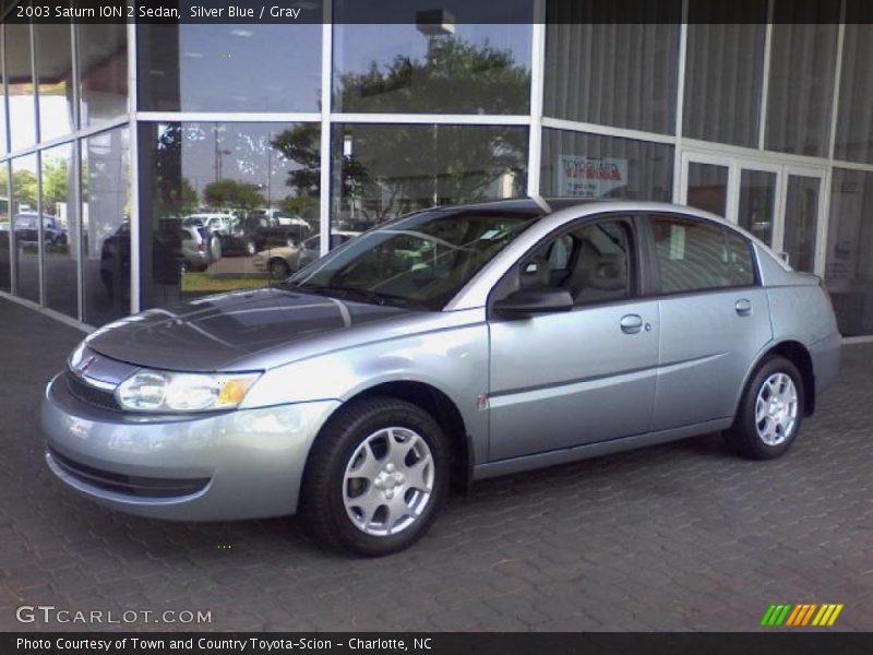 Silver Blue / Gray 2003 Saturn ION 2 Sedan