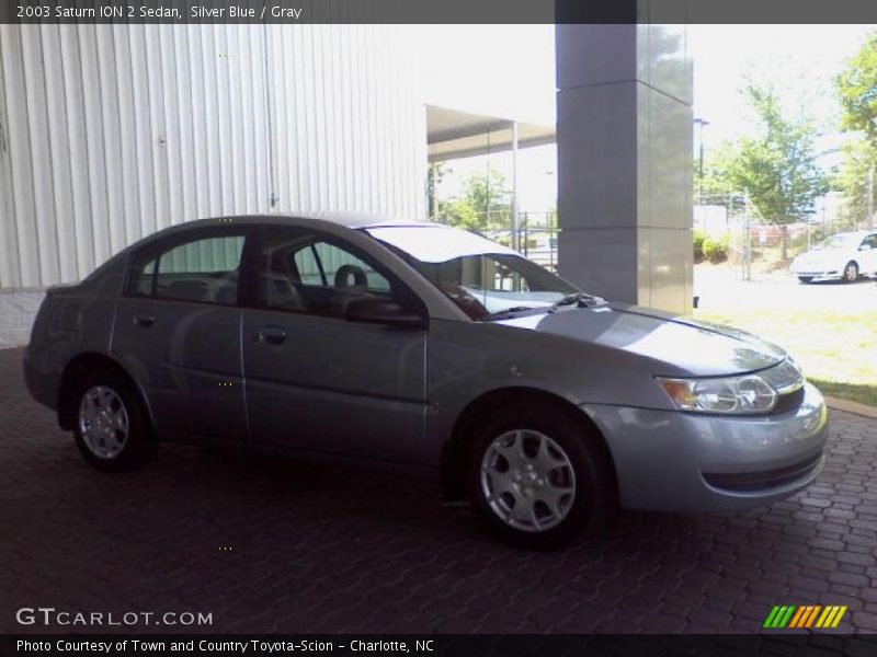 Silver Blue / Gray 2003 Saturn ION 2 Sedan