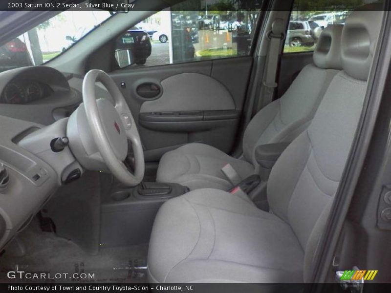 Silver Blue / Gray 2003 Saturn ION 2 Sedan
