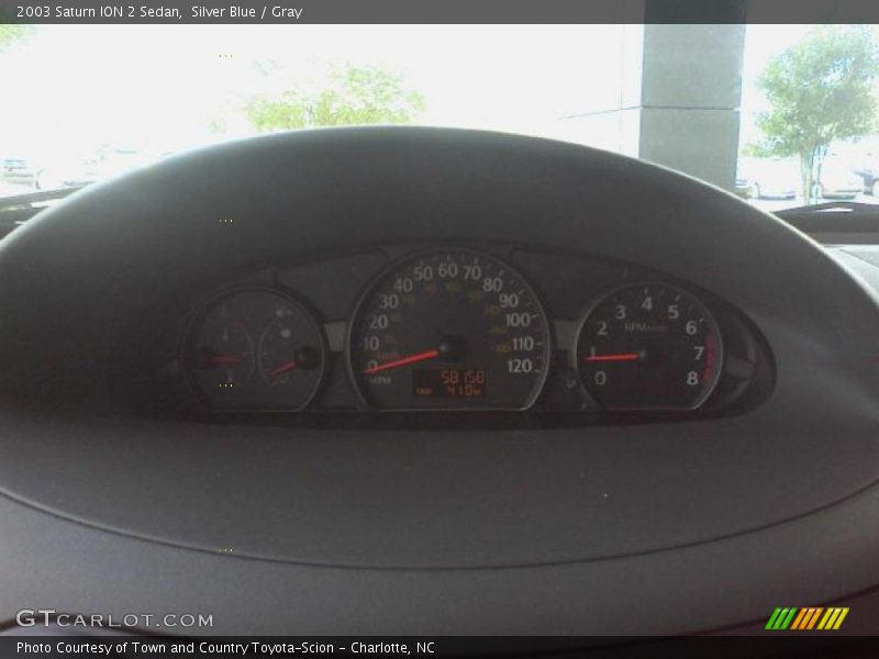 Silver Blue / Gray 2003 Saturn ION 2 Sedan