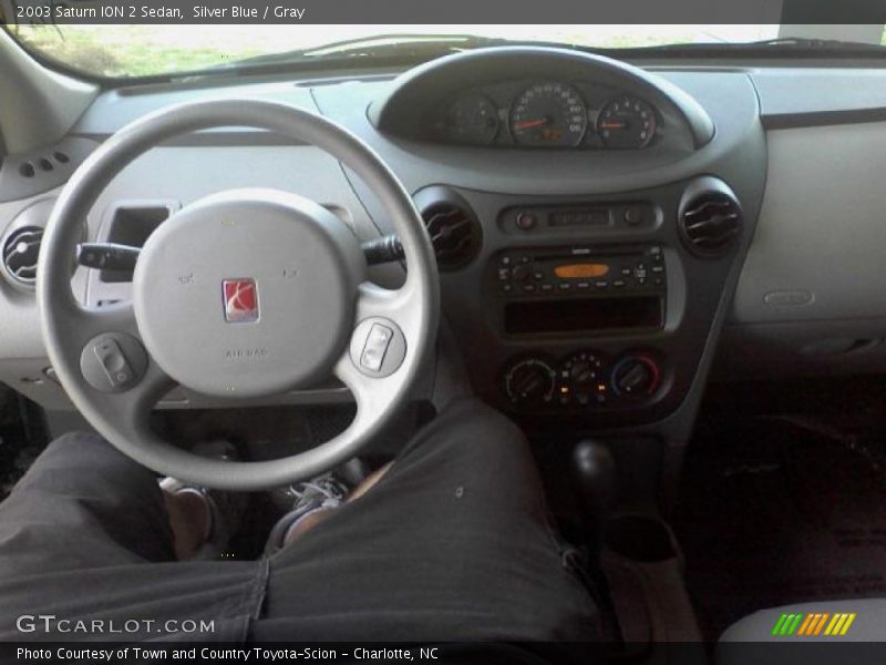 Silver Blue / Gray 2003 Saturn ION 2 Sedan