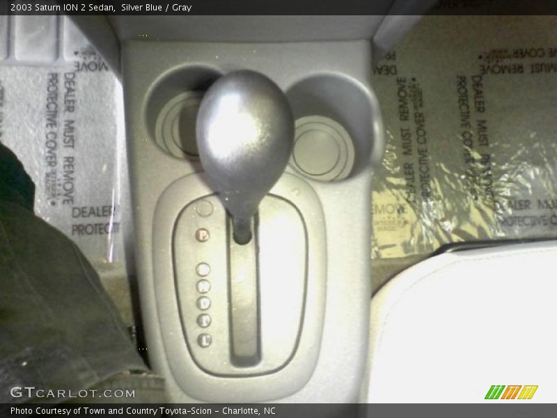 Silver Blue / Gray 2003 Saturn ION 2 Sedan