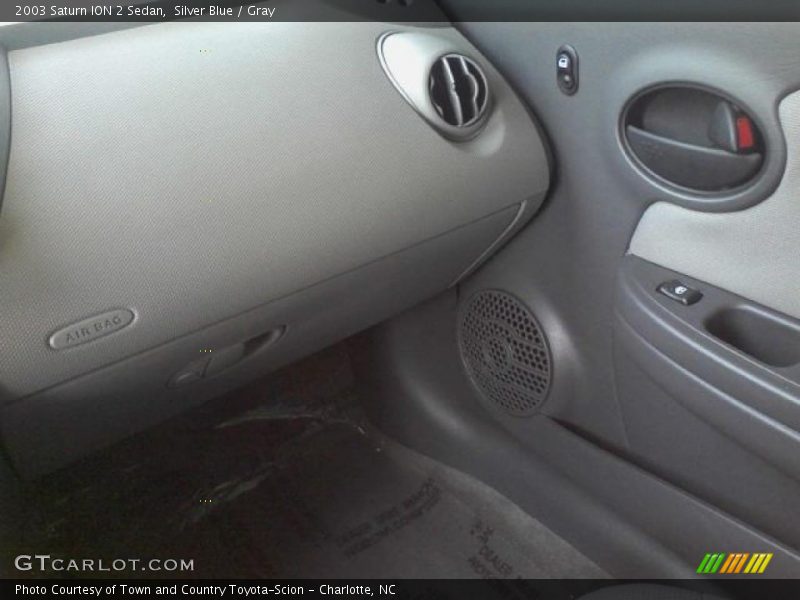 Silver Blue / Gray 2003 Saturn ION 2 Sedan