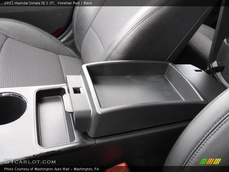 Venetian Red / Black 2011 Hyundai Sonata SE 2.0T