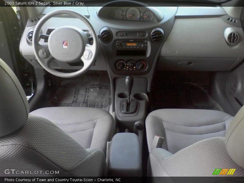Silver Blue / Gray 2003 Saturn ION 2 Sedan