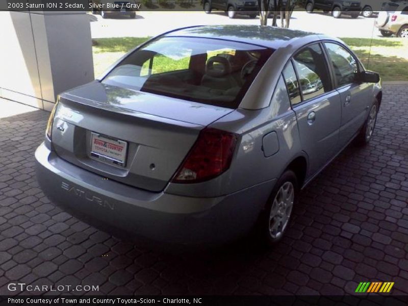 Silver Blue / Gray 2003 Saturn ION 2 Sedan