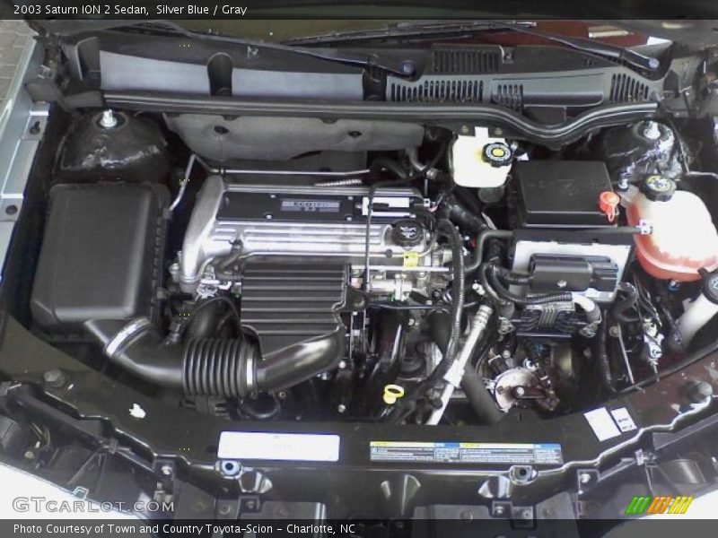 Silver Blue / Gray 2003 Saturn ION 2 Sedan