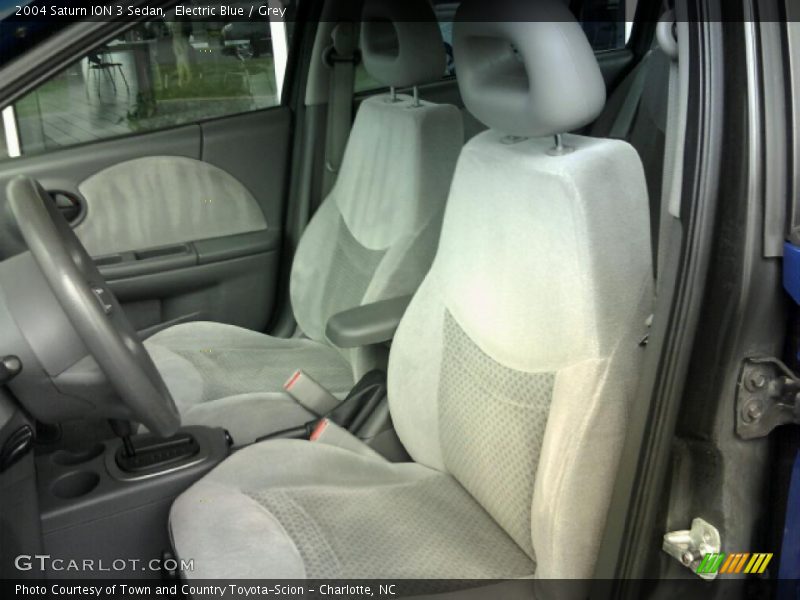 Electric Blue / Grey 2004 Saturn ION 3 Sedan