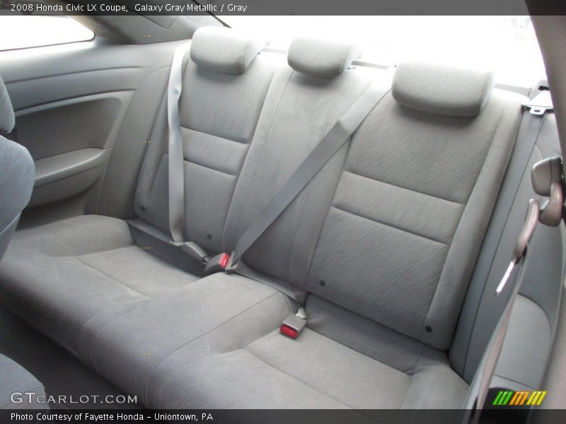 Galaxy Gray Metallic / Gray 2008 Honda Civic LX Coupe