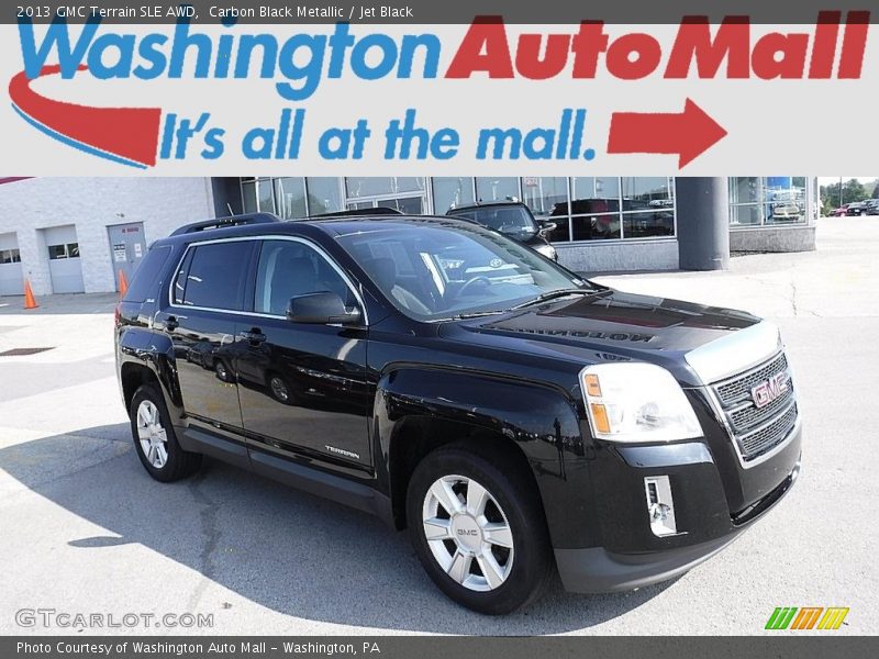 Carbon Black Metallic / Jet Black 2013 GMC Terrain SLE AWD