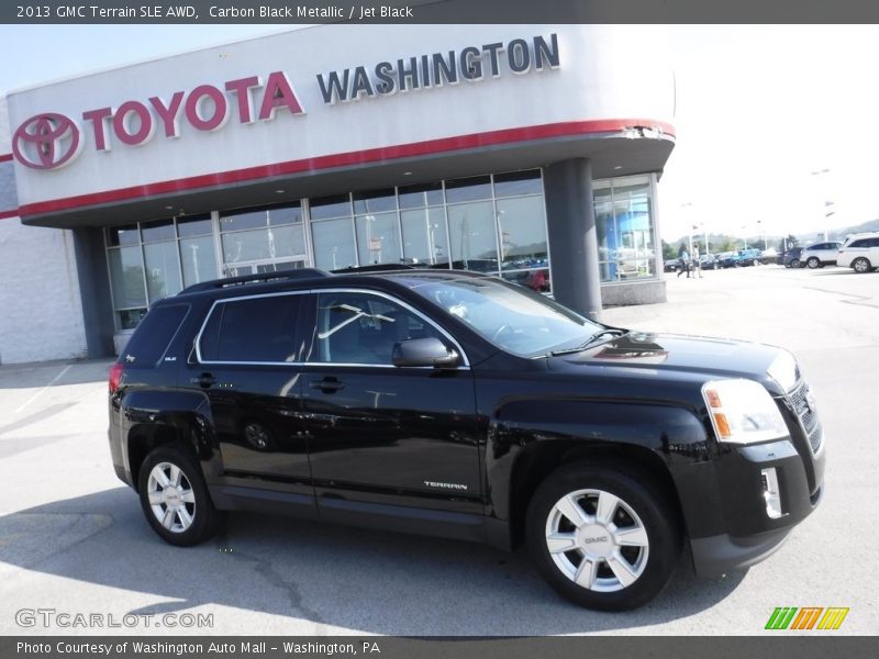 Carbon Black Metallic / Jet Black 2013 GMC Terrain SLE AWD